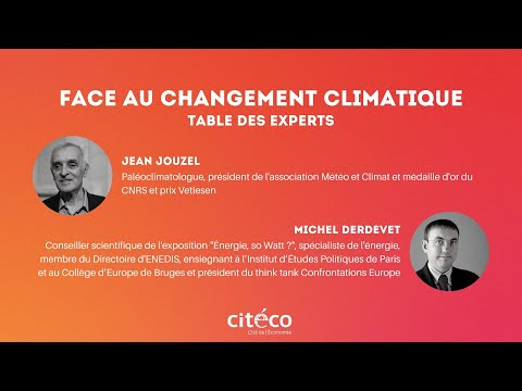 Conférence "Face au changement climatique" - 16/02/2023