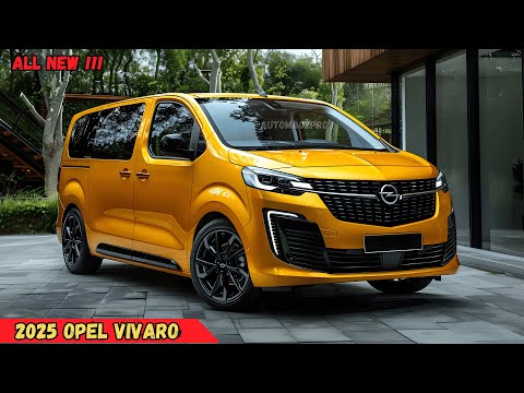 2025 Opel Vivaro: Packed with Features, Stunning Design, and a Comfortable Ride