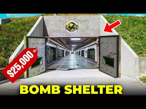 5 Incredible Survival Bunkers You Can Buy Now:  Bomb Shelter