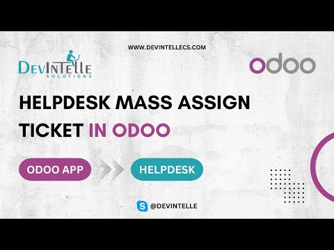 How to Helpdesk mass assign ticket in Odoo