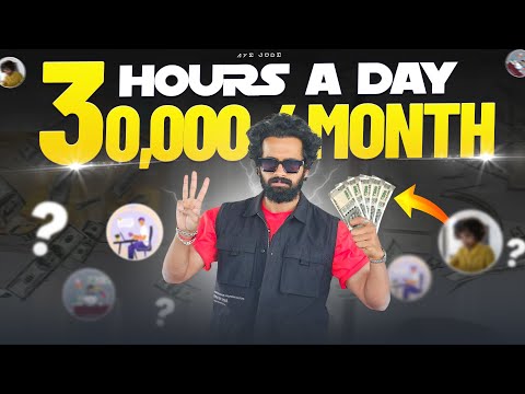 Earn Minimum 30,000/ Month Working 3 Hrs a Day