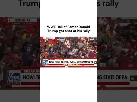 WWE Hall Of Famer Donald Trump Got Shot