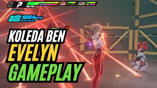 Evelyn Koleda Ben Team Gameplay in Zenless Zone Zero 1.5 Beta