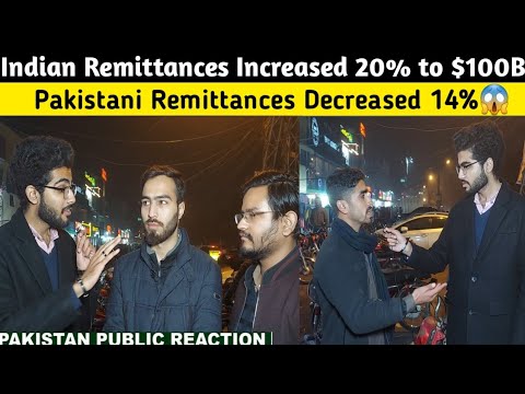 Remittances From Overseas Indians 🇮🇳 Increased By 12% To $100B || Pakistan Public Reaction