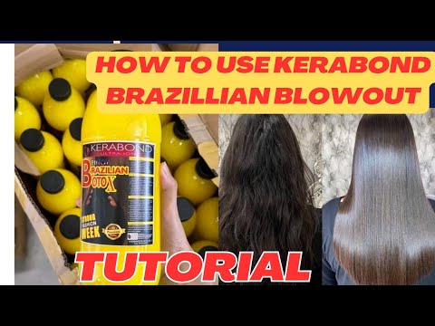 Tutorial Kerabond Brazillian Botox