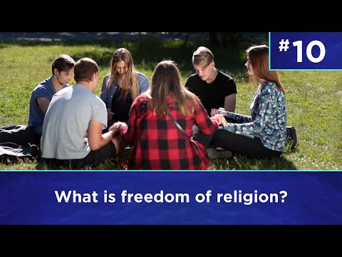 Q10: What is freedom of religion?