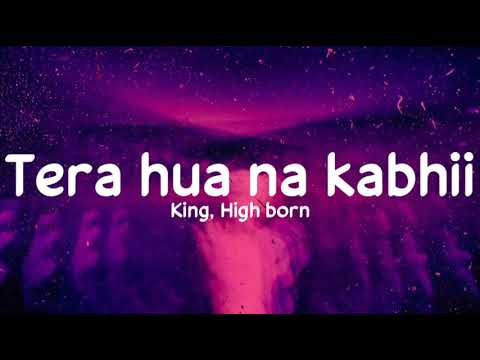 Tera hua na kabhii (Lyrics) - King × High born (Aryan Koushal) | The Gorilla Bounce | Section 8