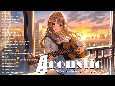 Best Acoustic Songs Collection - Chill Acoustic Love Songs Playlist 2024 - Acoustic Songs 2024