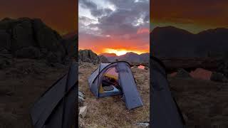 @the_geordie_wildcamper in the Lake District with OEX Bandicoot UL tent #wildcampinguk #ukwildcamp