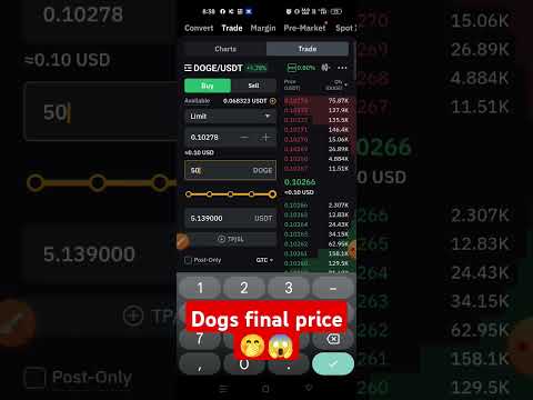 dogs coin price update today l #dogs #shortvideos #shorts #viralshort