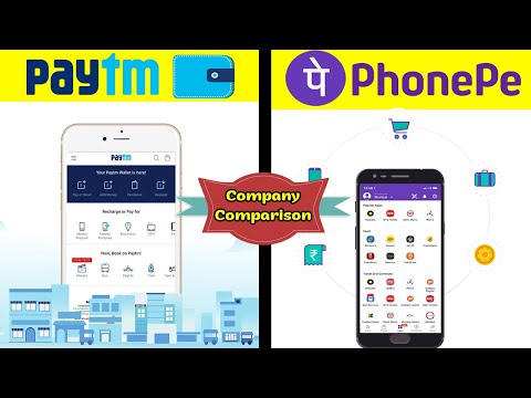 Paytm Vs PhonePe Comparison | Market Share, Wallet Limit, Number Of Users, Revenue etc