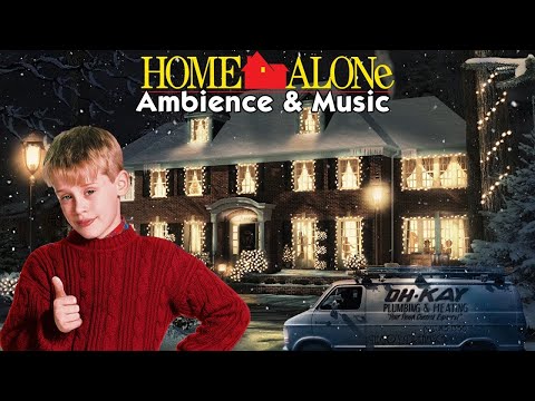 Home Alone 🏠 Christmas Party Ambience & Music | Christmas Oldies Music From Another Room w/ chatter