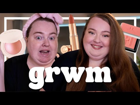 CATCH UP GRWM | missing home, testing new make up & more | 2024