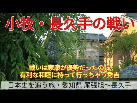 【小牧・長久手の戦い】戦いは家康が優勢だったのに、有利な和睦に持って行っちゃう秀吉