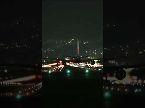 (10倍速)伊丹空港・飛行機離着陸の様子(2014年撮影・手振れ注意)　#shorts #千里川堤防 #airport