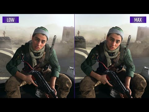 Call of Duty Modern Warfare Low vs. Max (Graphics Comparison)