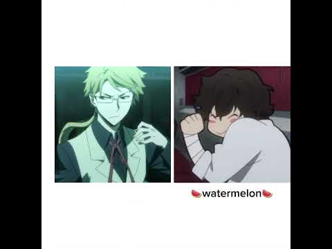 Watermelon🍉 #bsd #bungoustraydogs #bsdforever #dazai #bungostraydogs #bsdedit #anime #bungou