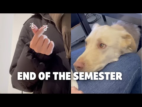 (sub) Preparing 2 presentations in a week | Helping a Friend move | last week of the Semester