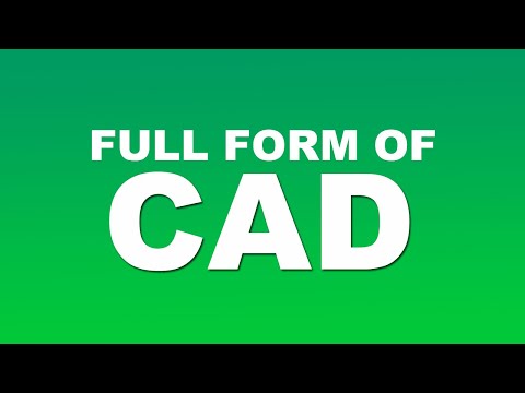 Full Form of CAD | What is CAD Full Form | CAD Abbreviation