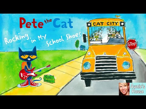 🎒 PETE THE CAT ROCKING IN MY SCHOOL SHOES Rock Out with Pete! by Litwin and Dean Kid's Read Aloud