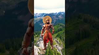 Power of hanuman, ram mandir, whatsapp status of hanuman, hare rama status #sorts