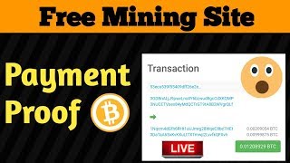 Free Mining Site 2019 - BTC Live Withdraw proof - satominer.io