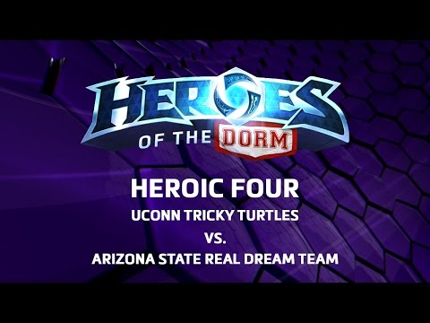 Heroes Of the Dorm 2016 - Heroic Four Match 2 -  UCONN vs Arizona State