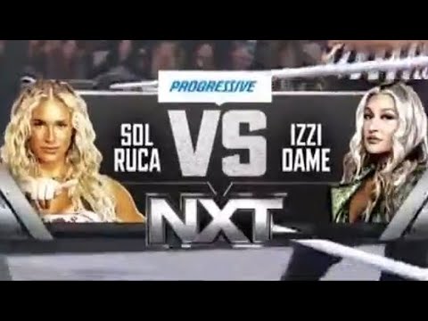 Sol Ruca vs Izzi Dame: NXT, Dec. 31, 2024