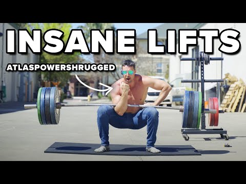 Atlaspowershrugged Teaches Insane Single Arm Lifts