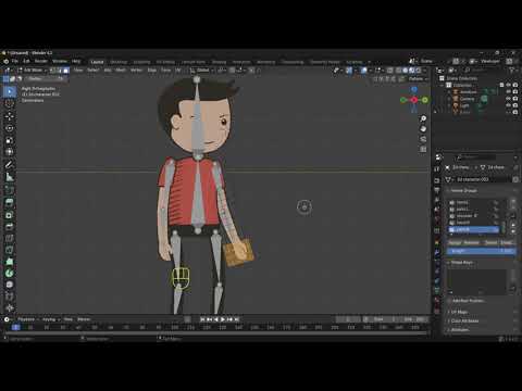 Noob vs Pro artist: Animating 2D characters in Blender