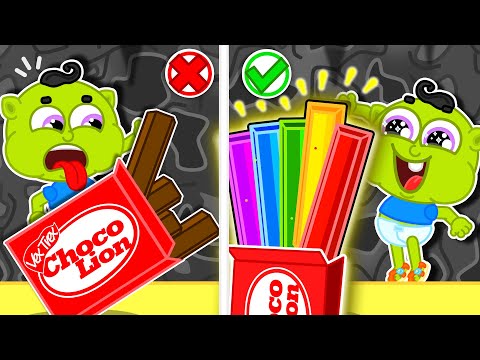 LionET | Miniature Chocolate Cake Miniature Rainbow KITKAT Decorating Recipe  | Cartoon for Kids