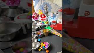 Funny Voice Miniature Kitchen set #minikitchen #tinyindiakitchenshorts #tinykitchenset #shorts #asmr