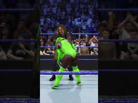 Can Naomi be new champion #wwe #wwe2k24 #smackdown #whatif #shorts #naomi #niajax