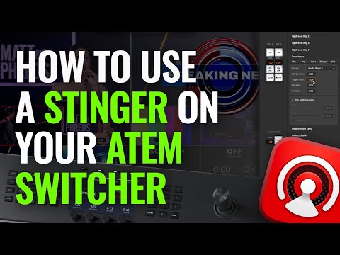 How to Use a Stinger on your ATEM Switcher