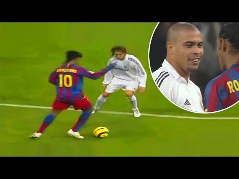 The Day Ronaldinho Destroyed Real Madrid of Ronaldo Phenomenon