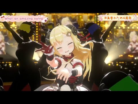 [Tsunomaki Watame] [3D Live, Original] - What an amazing swing