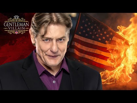 William Regal on the Un Americans threatening to burn the US Flag