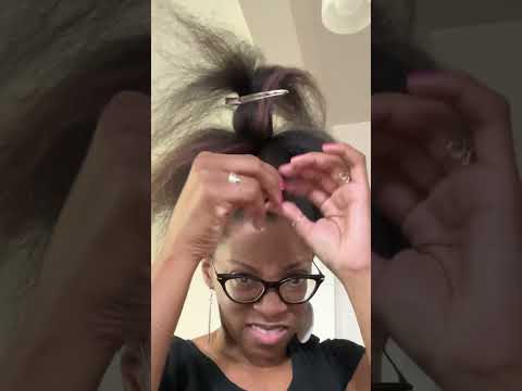 DIY Your own “Cinnabun” hair bun!