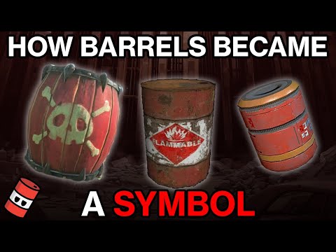 Why Are Explosive Barrels Always Red?