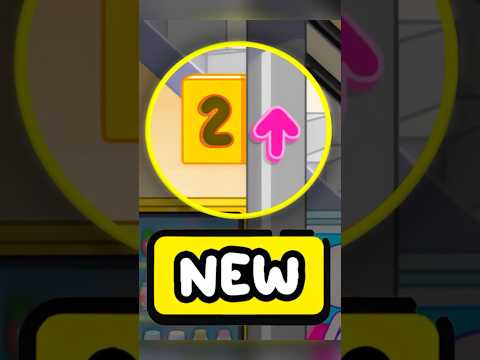 😱I OPENED 2nd floor IN TRAIN STATION 🚉 #avatar #new #update #train #game #tocaboca #pazu #shorts