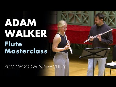 Adam Walker Flute Masterclass