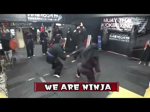 NINJA EXPERIENCE in TOKYO　Shinjuku sports gym