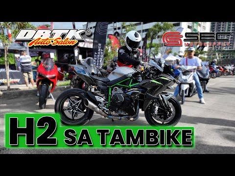 Brought My Kawasaki H2 Carbon In DBTK Autosalon & Bike Meet