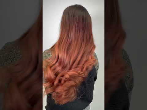 Autumn hair color by SCK #sck #balayage #transformation #autumn