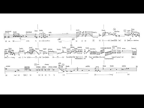 Luciano Berio - Sequenza III per voce (1965) [Score-Video]