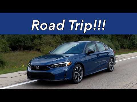 What It’s Really Like to Take a 2025 Honda Civic Hybrid on a Long Drive!