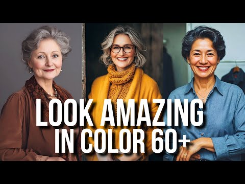 15 NEW Color Combos that FLATTER Every Woman 60+