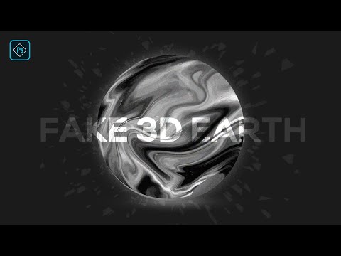 CREATE FAKE 3D EARTH VECTOR IN PHOTOSHOP | QUICK TUTORIAL