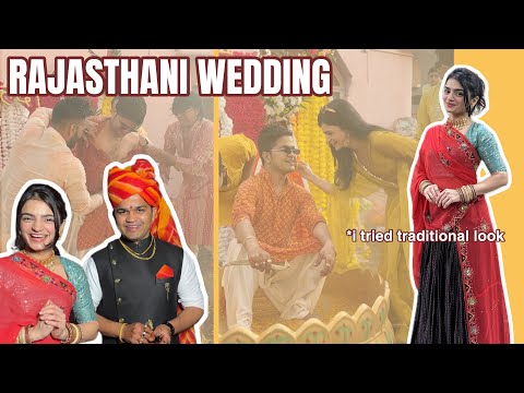 My friend’s RAJASTHANI WEDDING vlog!