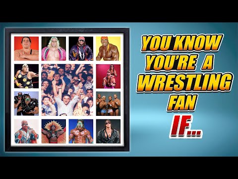 Signs You Know You Are a Wrestling Fan Part 1 #prowrestling #wrestlingfans #wwe #nwa #ecw #awa #wwf